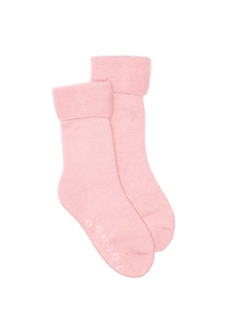 Plain Bed Socks - Pink