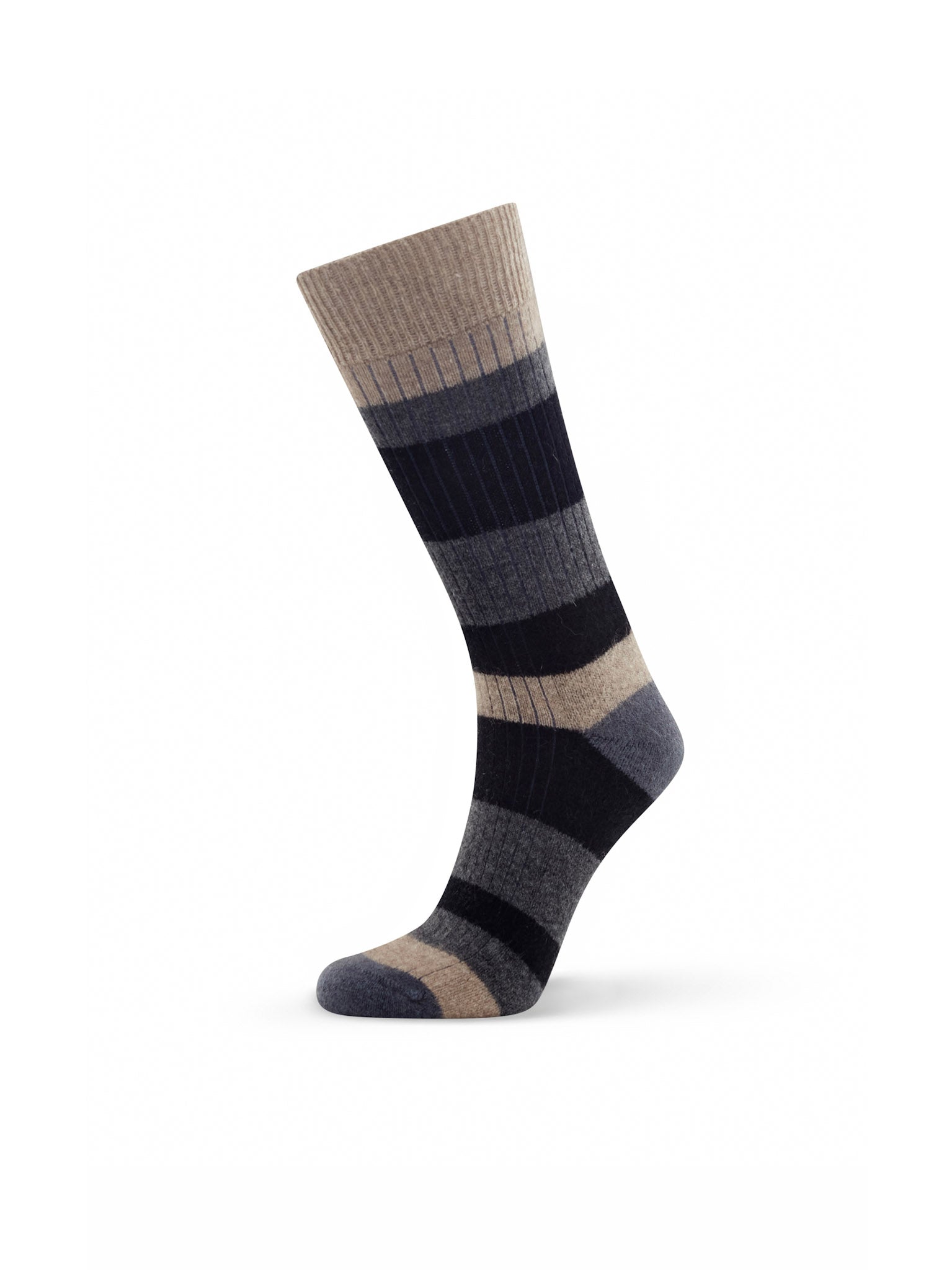 Possum Rib Cushion Sock - Natural NEW