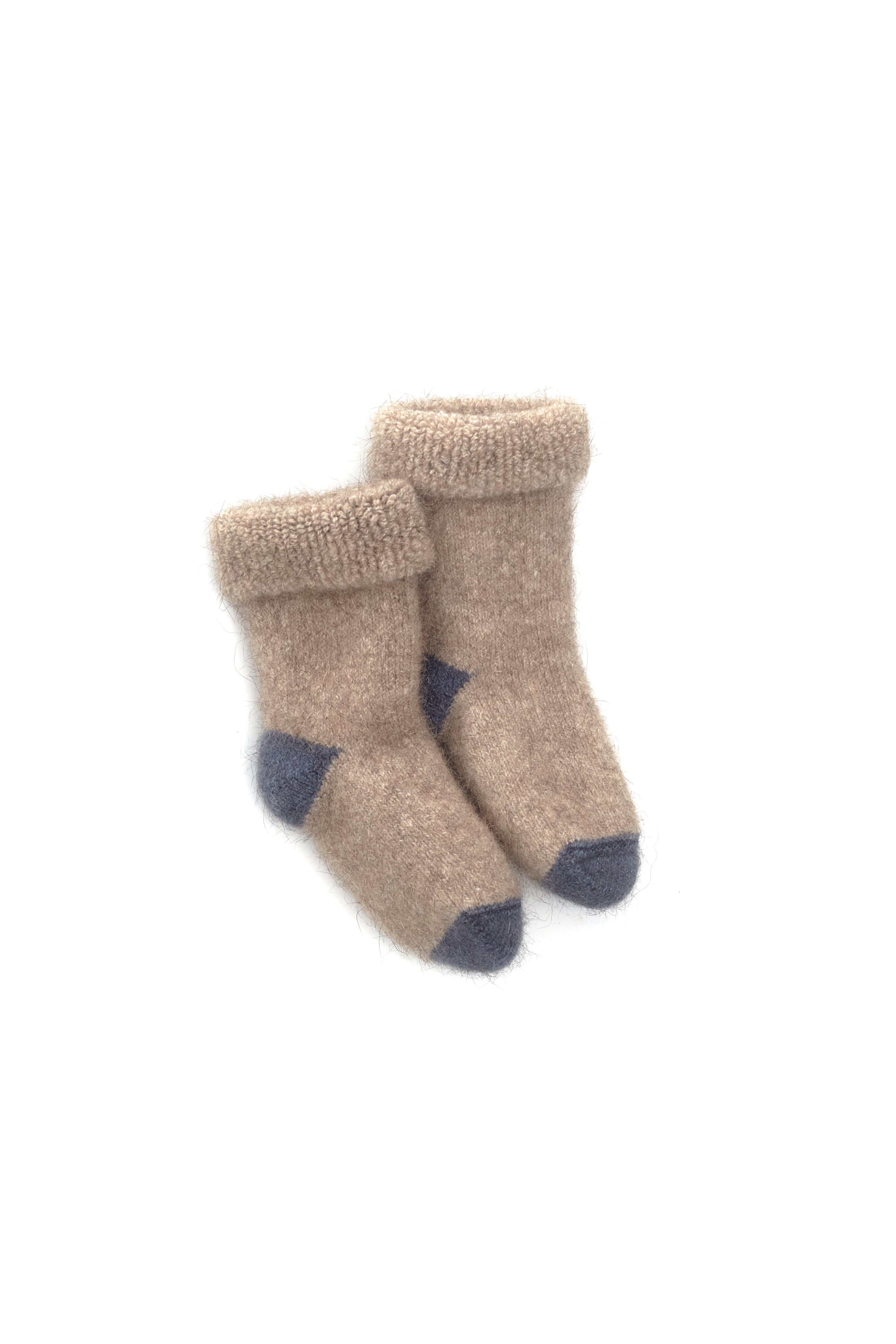 Baby Possum Plain Sock - Natural