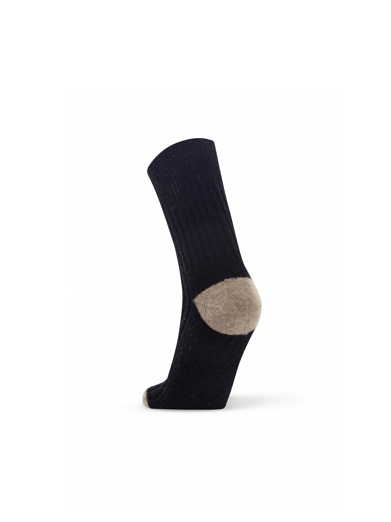 Possum Rib Sock (Womens Fit) - Natural