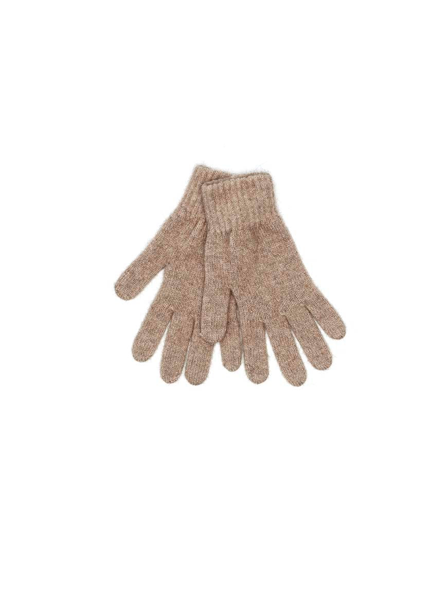 Possum Merino Glove - Wheat