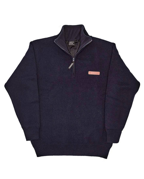 Ruahine Quarter Zip Navy NORSEWEAR