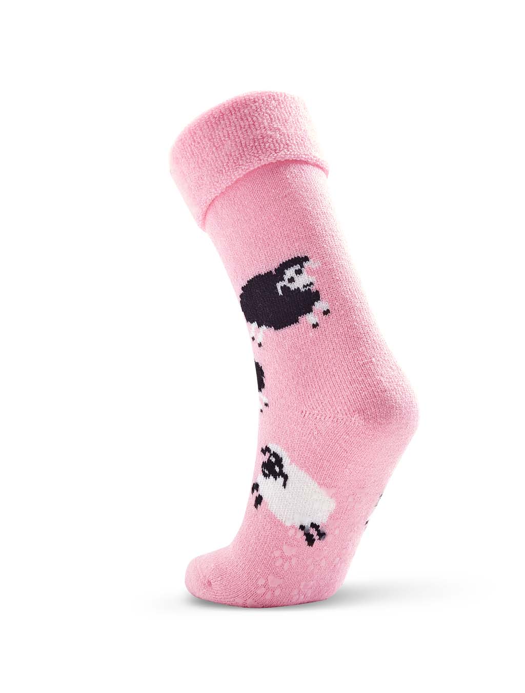 Sheep Bed Socks - Pink
