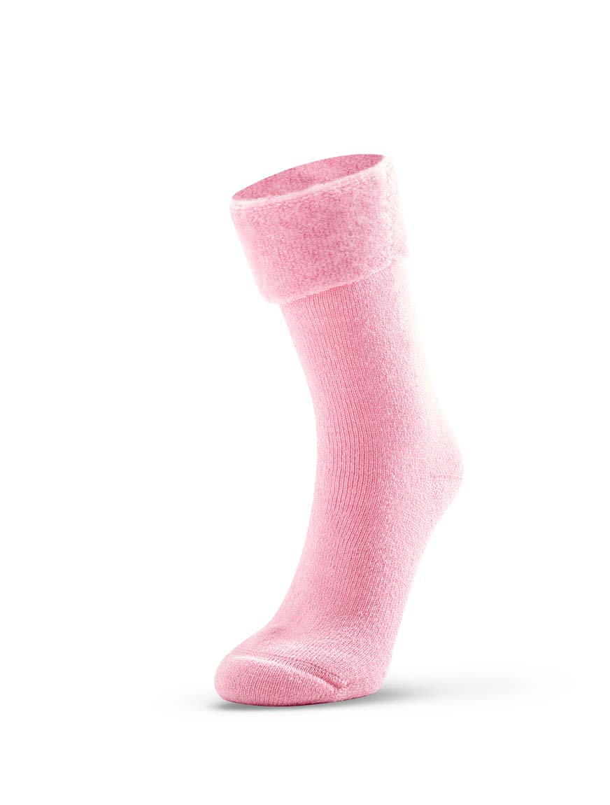 Plain Bed Socks - Pink