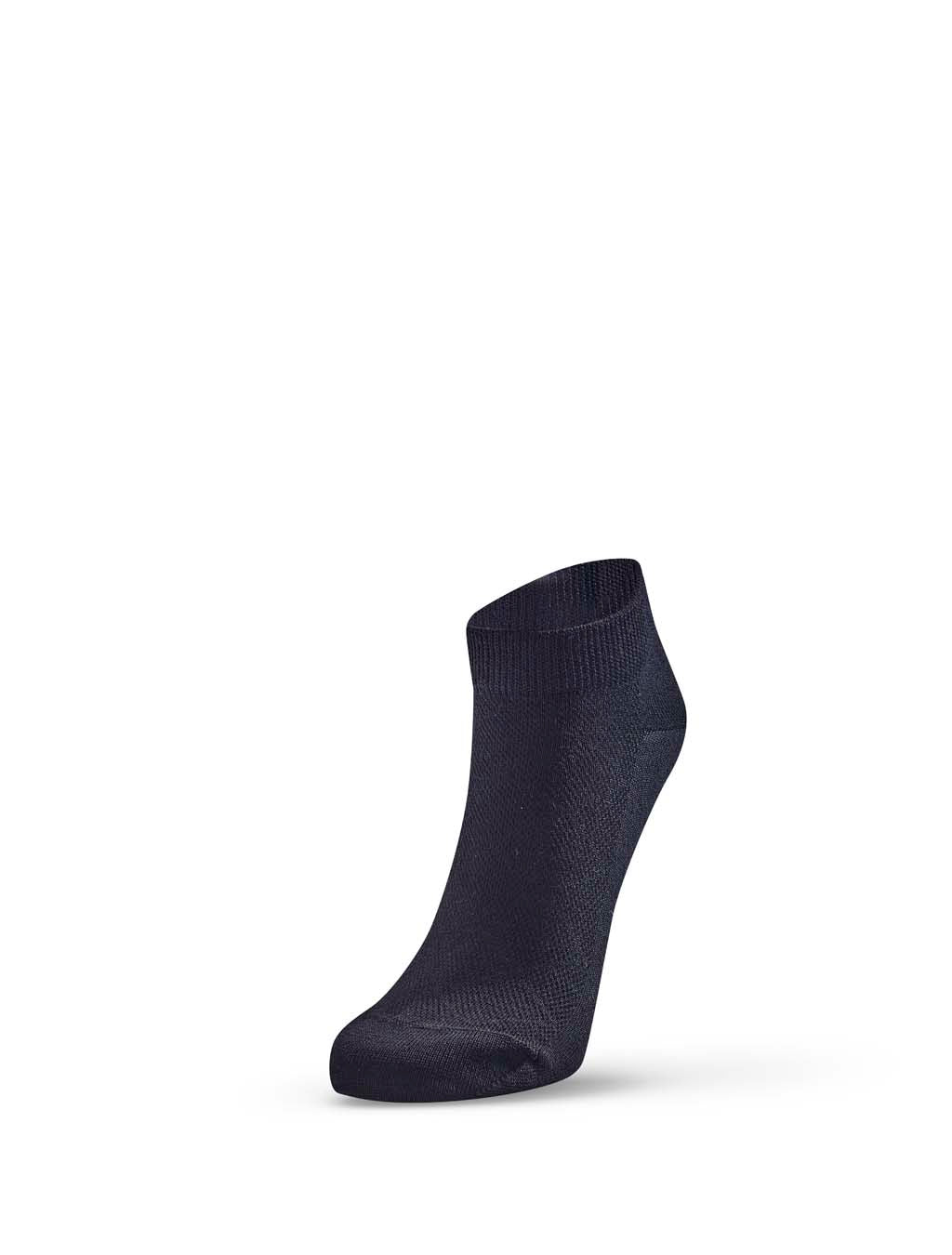 Merino Anklet Sock - Black