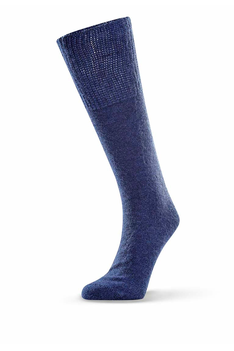 Fine Soft Top Sock - Ocean