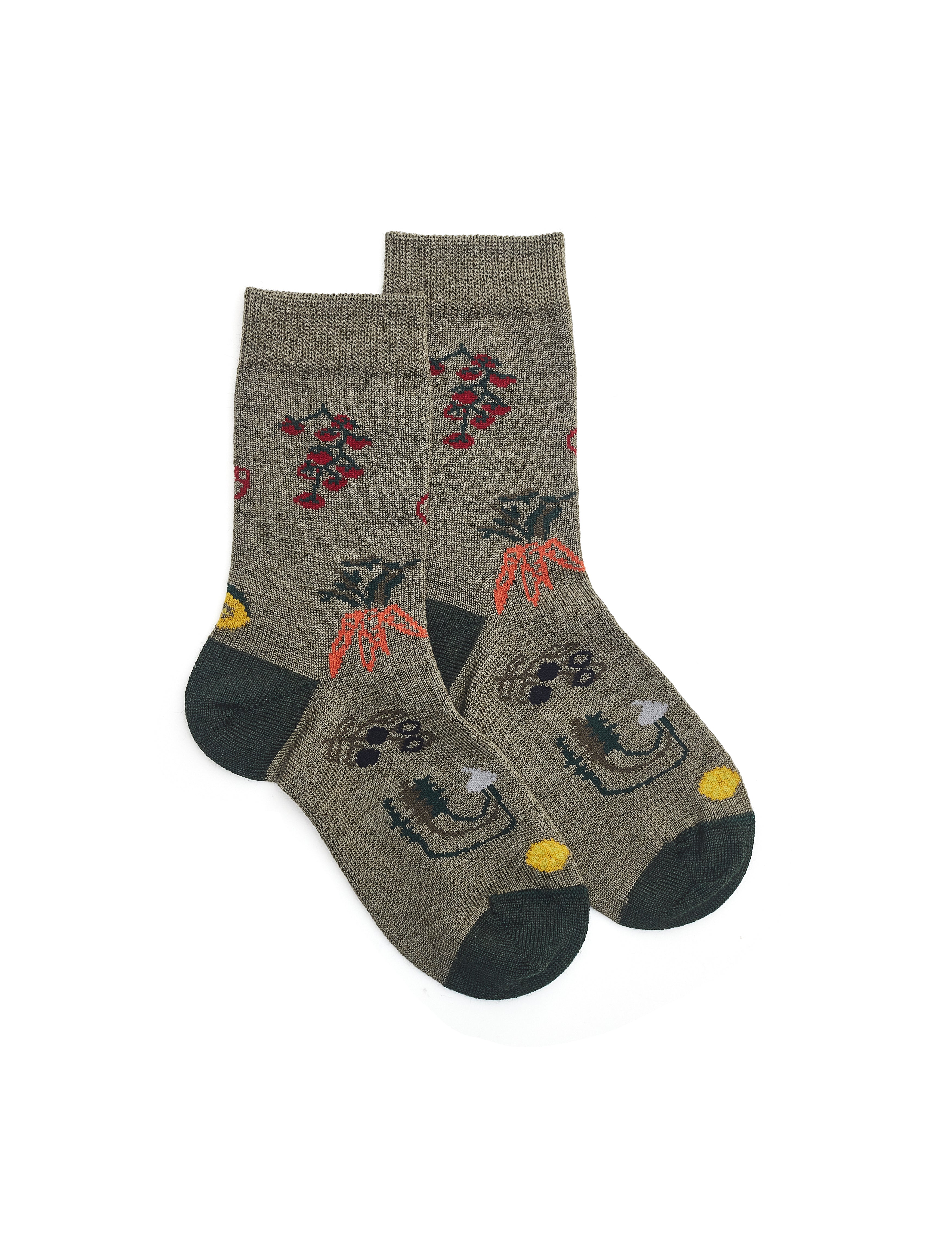 Kids Toma-toes Sock - Sage