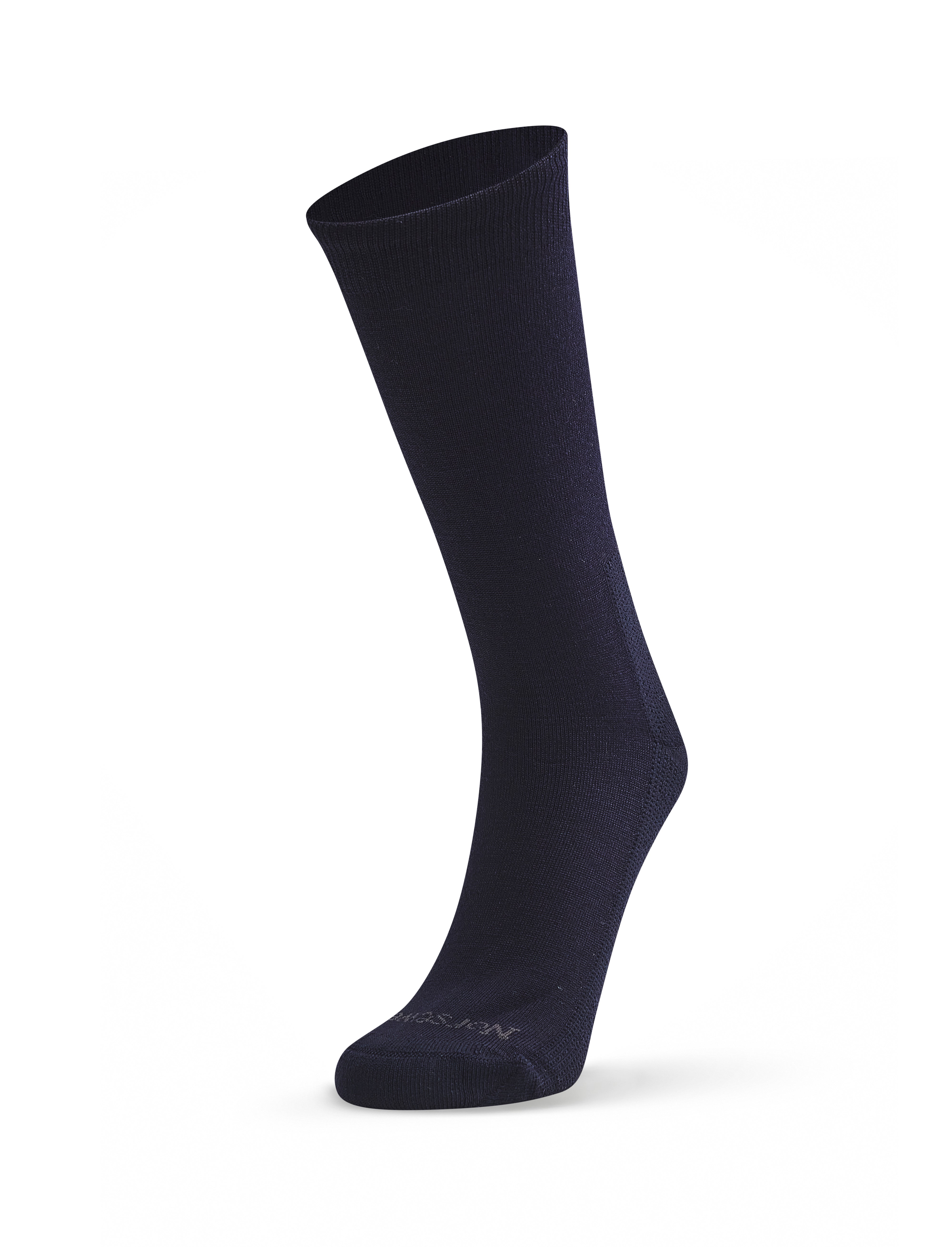 Mens Merino Cushion Sole Sock - Navy