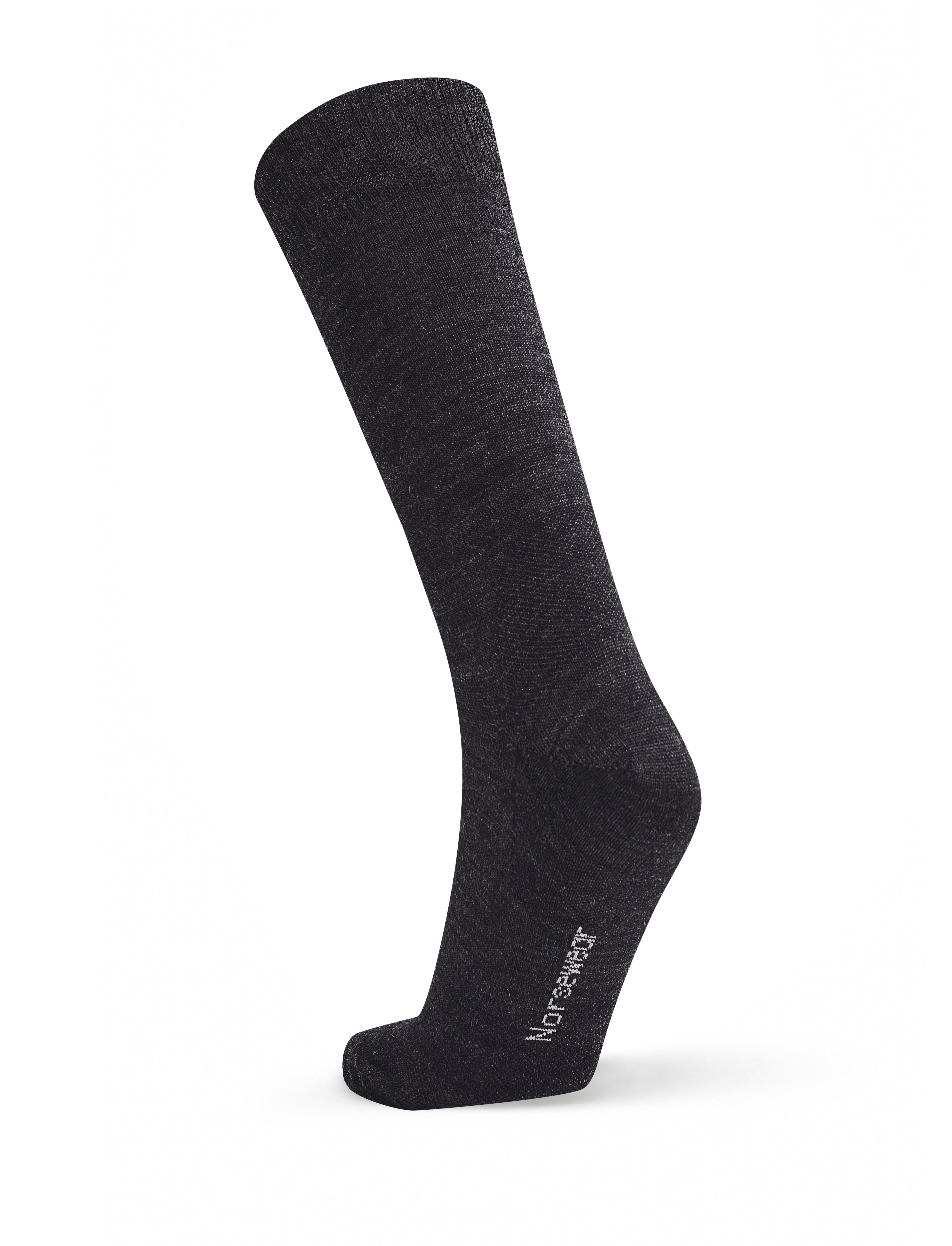 Merino Plain Sock (Mens Fit) - Charcoal