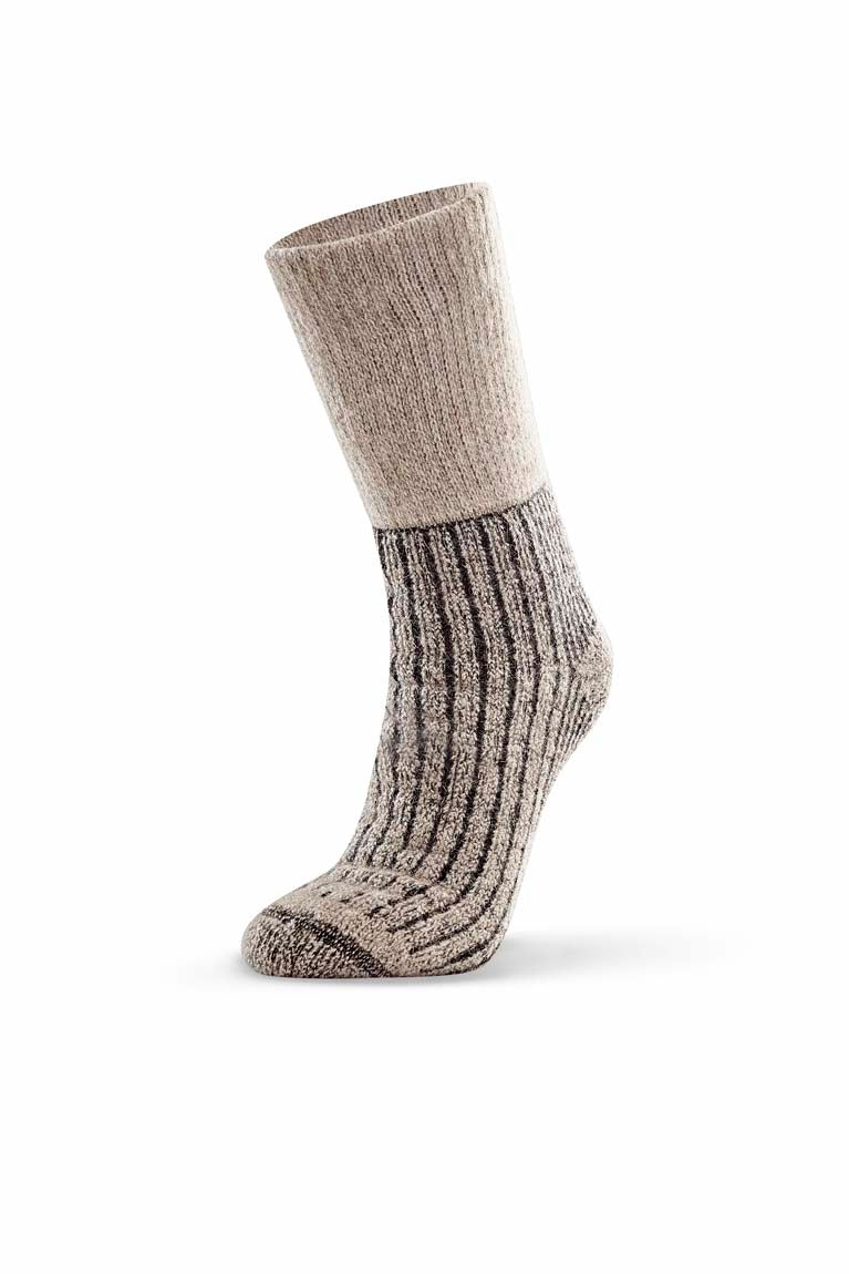 Premium Soft Top Sock - Natural