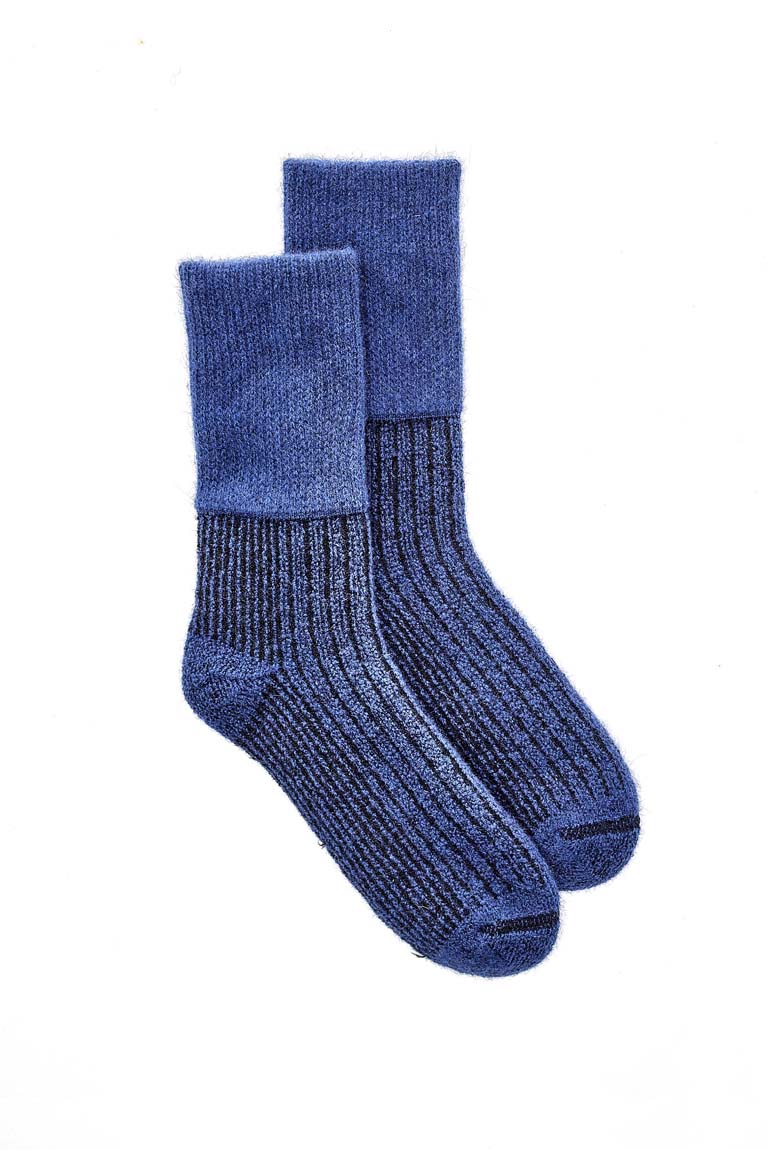 Premium Soft Top Sock - Ocean