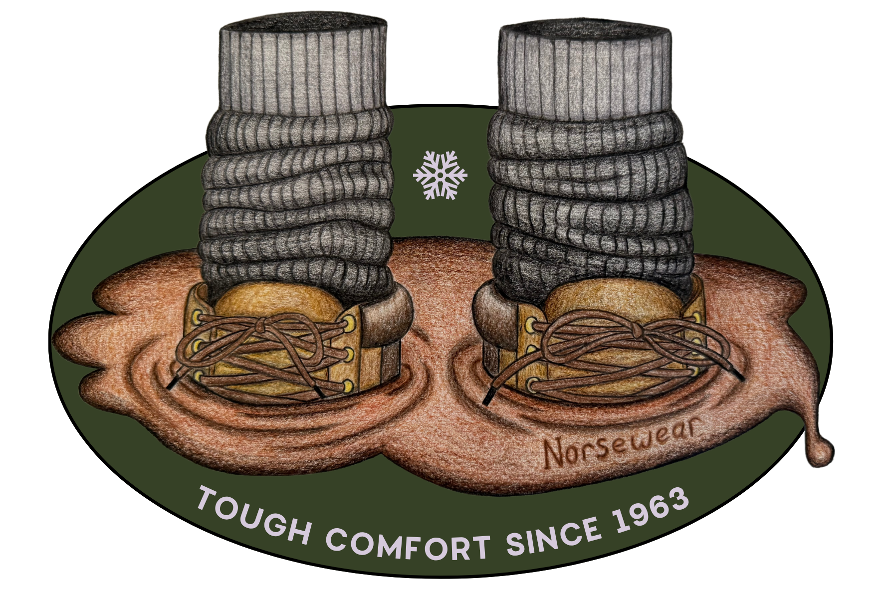 Tough Comfort Sticker