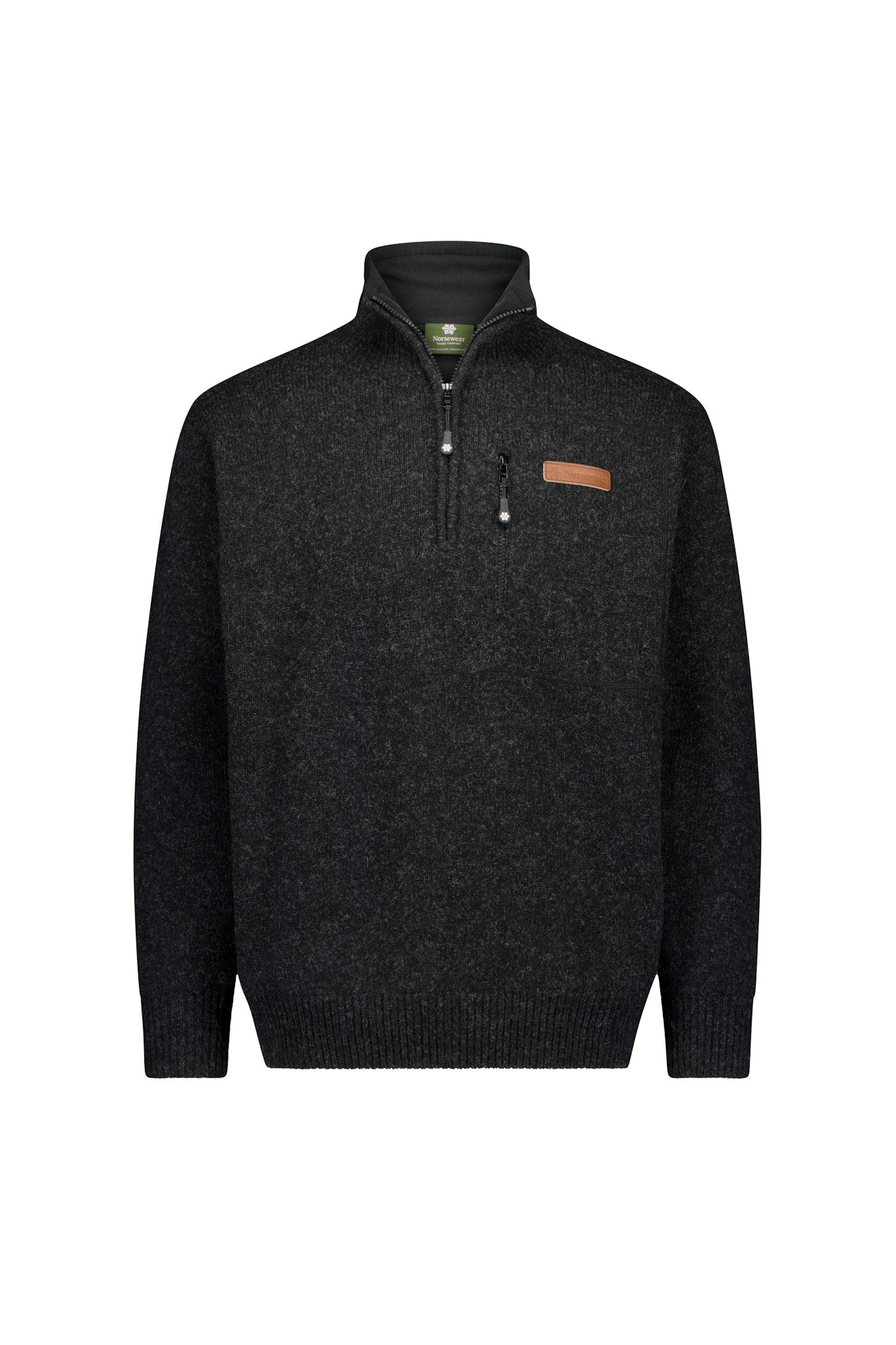 Ruahine Pocket Jersey - Charcoal